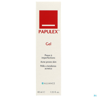 Papulex soin de la peau gel 40ml rempl.1745652