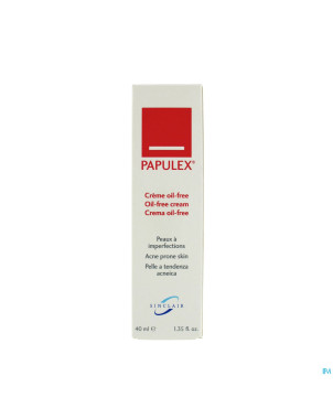 Papulex creme oil free p acne tb 40ml rempl2356954