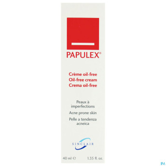 Papulex creme oil free p acne tb 40ml rempl2356954