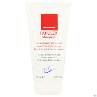Papulex moussant gel nett s/savon tube 150ml