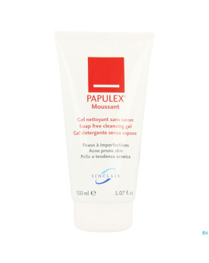 Papulex moussant gel nett s/savon tube 150ml