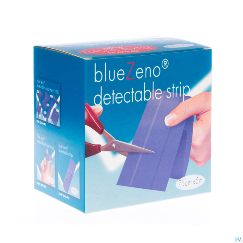 Bluezeno detectable strip blue 7,5x5m 1