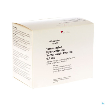 Tamsulosine astellas pi pharma caps 200x0,4mg pip
