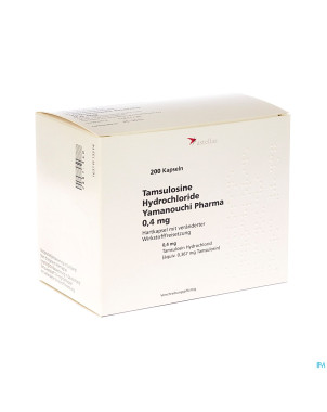 Tamsulosine astellas pi pharma caps 200x0,4mg pip