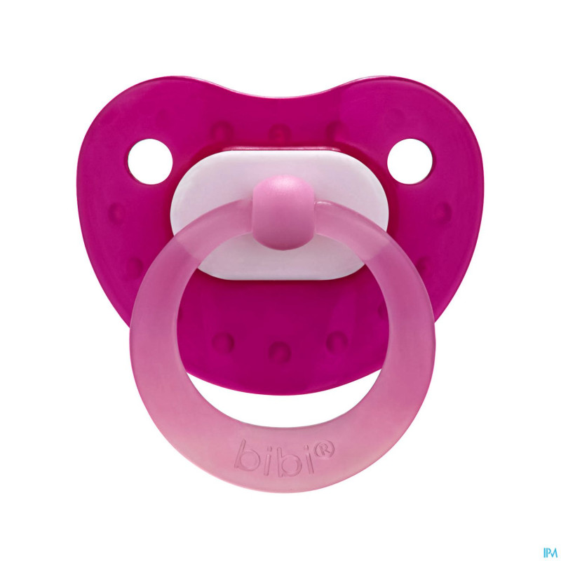 Bibi sucette uni color fuchsia 1jour new