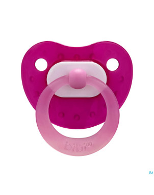 Bibi sucette uni color fuchsia 6mois new