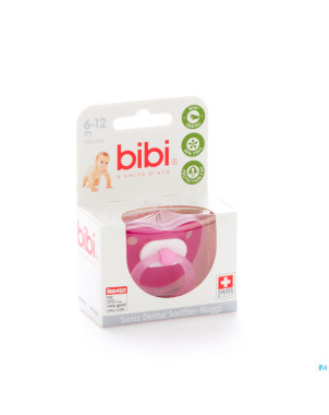 Bibi sucette uni color fuchsia 6mois new