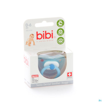 Bibi sucette uni color turquoise 1jour new