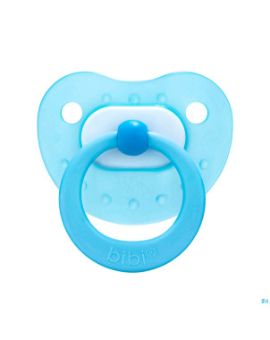 Bibi sucette uni color turquoise 12mois new