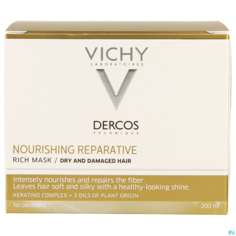 Vichy dercos nutrireparateur masque 200ml