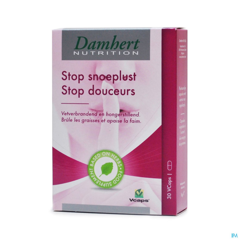 Damhert minceur stop douceurs v-caps 30