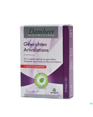 Damhert articulation glucosamine v-caps 30