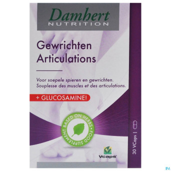 Damhert articulation glucosamine v-caps 30