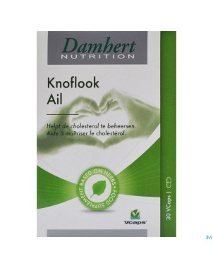Damhert ail-cholesterol   v-caps 30