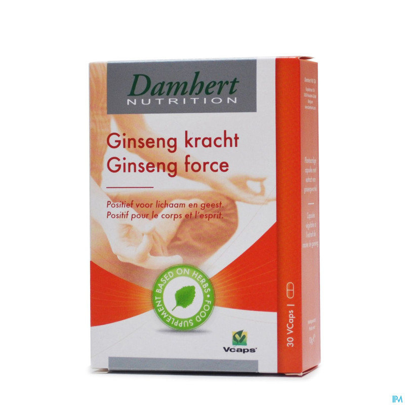 Damhert ginseng    v-caps 30