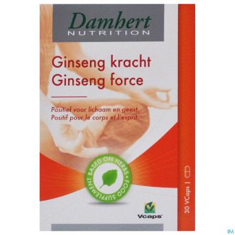 Damhert ginseng    v-caps 30