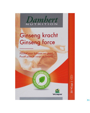 Damhert ginseng    v-caps 30