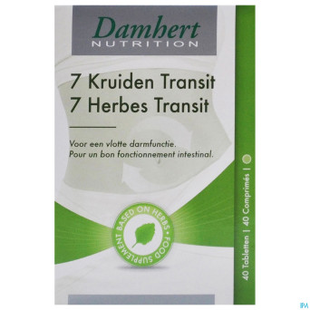 Damhert 7 herbes laxant    comp 30