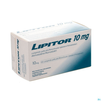 Lipitor 10mg comp 100 ud