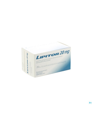 Lipitor 20mg comp 100 ud