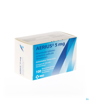 Aerius 5 mg comp pell 100 x 5 mg