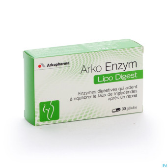 Arko enzym lipase blister    caps 2x15