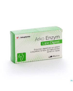 Arko enzym lipase blister    caps 2x15