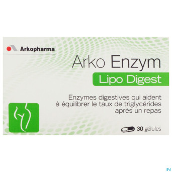 Arko enzym lipase blister    caps 2x15