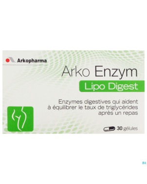 Arko enzym lipase blister    caps 2x15