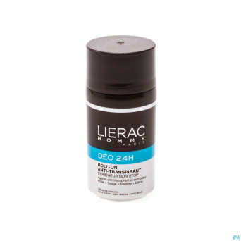 Lierac homme deo 24h   roll-on 50ml