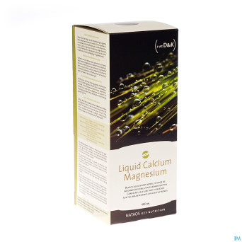 Liquid calcium magnesium 480ml