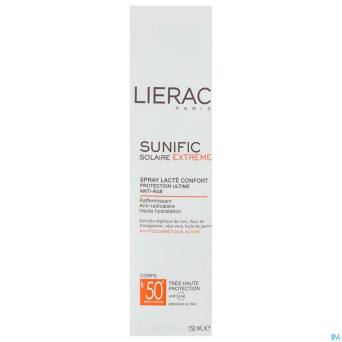 Lierac sunific extreme ip50+ spray conf.corps 50ml