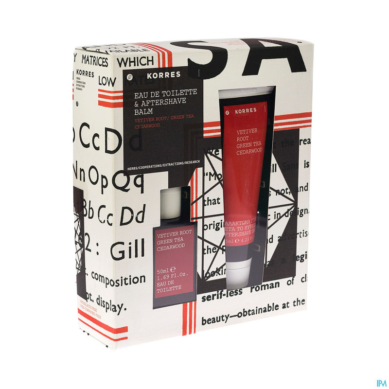 Korres kg gs fragr. green tea promoset(50ml+125ml)