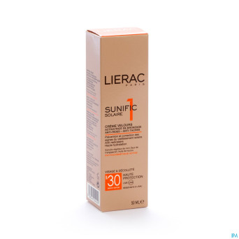 Lierac sunific 1 ip30 cr a/ride-tache visage  50ml