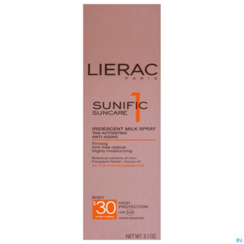 Lierac sunific 1 ip30 spray a/age corps    150ml