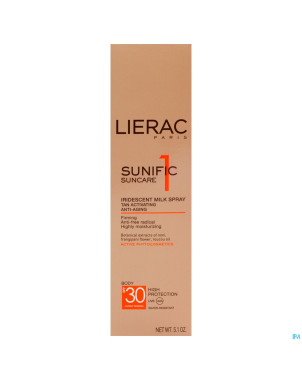 Lierac sunific 1 ip30 spray a/age corps    150ml