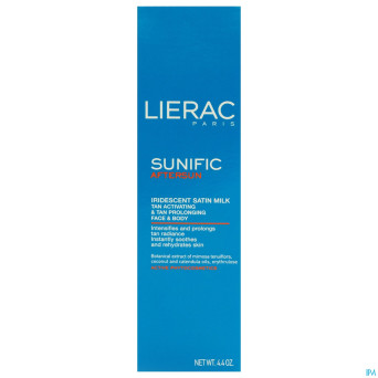 Lierac sunific apres sol lait vis.corps tube 125ml
