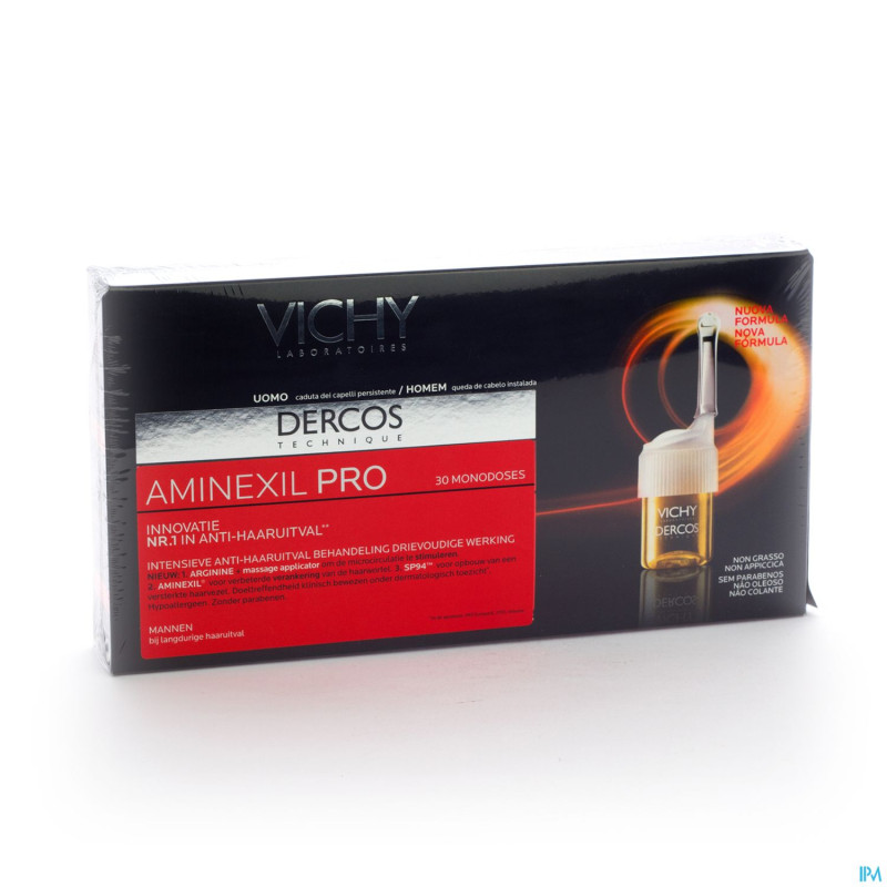 Vichy dercos aminexil pro homme amp 30x6ml