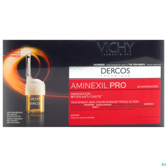 Vichy dercos aminexil pro homme amp 30x6ml