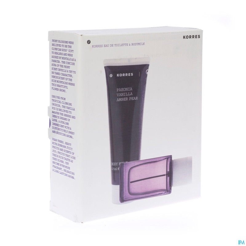 Korres kg gs fragr. vanille promoset  (50ml+125ml)