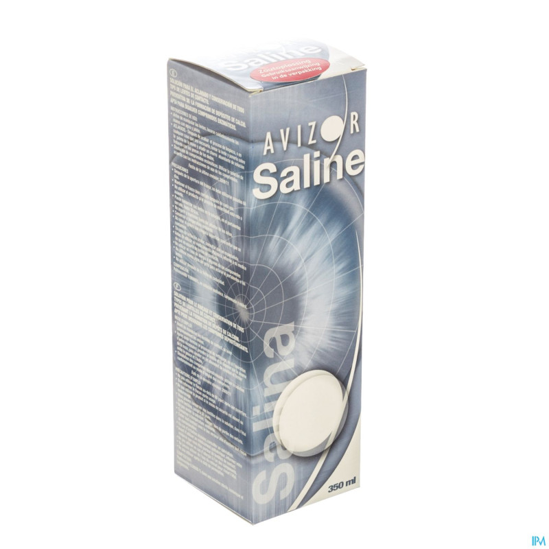 Saline solution lentilles 350ml