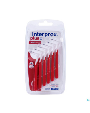 Interprox plus mini conique rouge interd.   6 1360