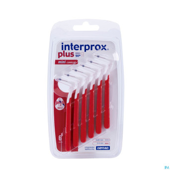 Interprox plus mini conique rouge interd.   6 1360