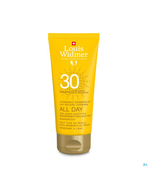 Widmer sun all day 30 parf    tube 100ml