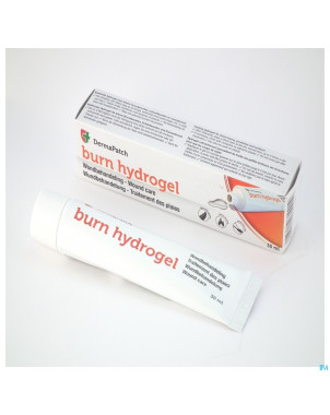 Dermapatch burn hydrogel gel brulures 30g