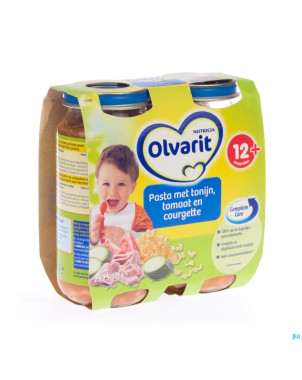 Olvarit pates au thon tomate et courgette 2x250g