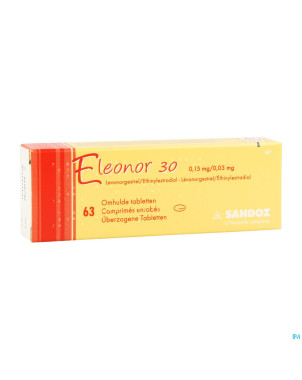 Eleonor 0,15mg/0,03mg tabl enrobee  3x21