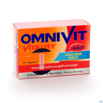 Omnivit vitality    tabl 84