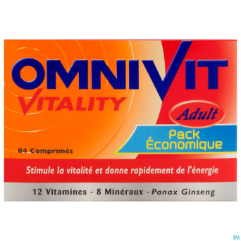 Omnivit vitality    tabl 84