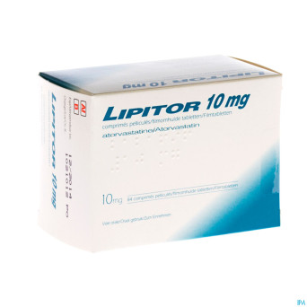 Lipitor 10 pi pharma comp 84 x 10 mg pip